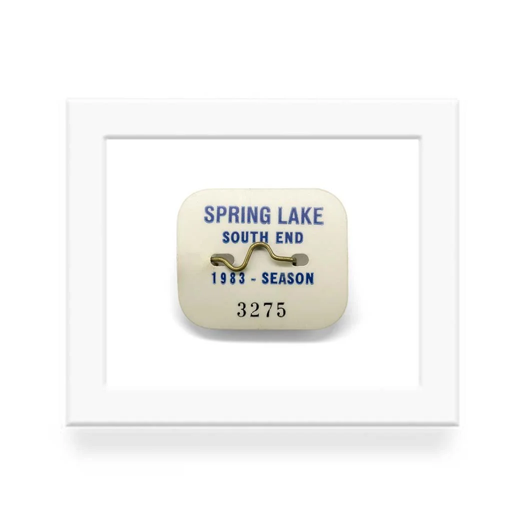 NJ Beach Badge Prints by CRC — c r c
